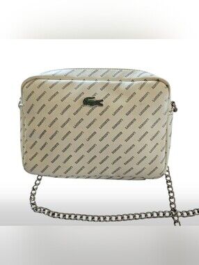 Lacoste Shoulder/ Crossbody Bag With A Chain